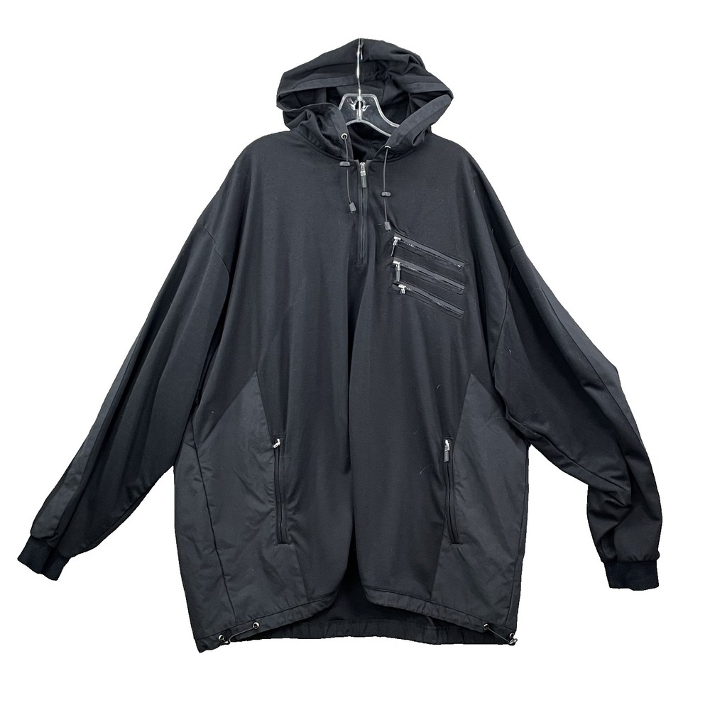 Solbiato Sport Hoodie 3XL Gorpcore Performance Avant-Garde Hip Hop Streetwear